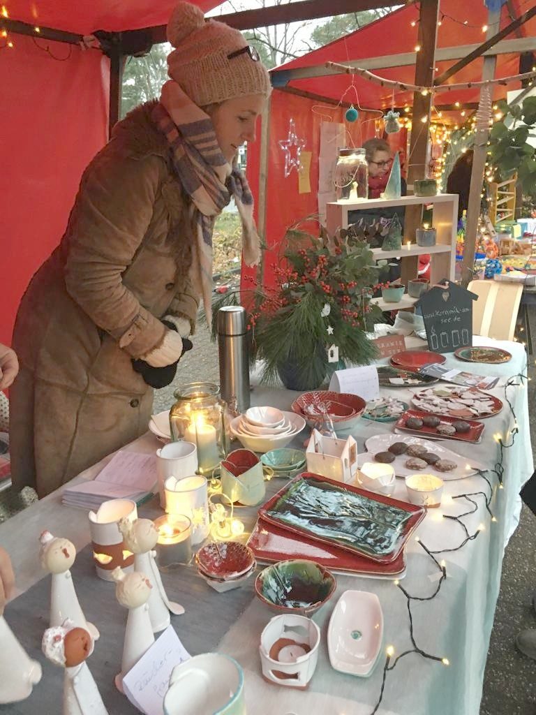 Basdorfer Weihnachtsmarkt Keramik