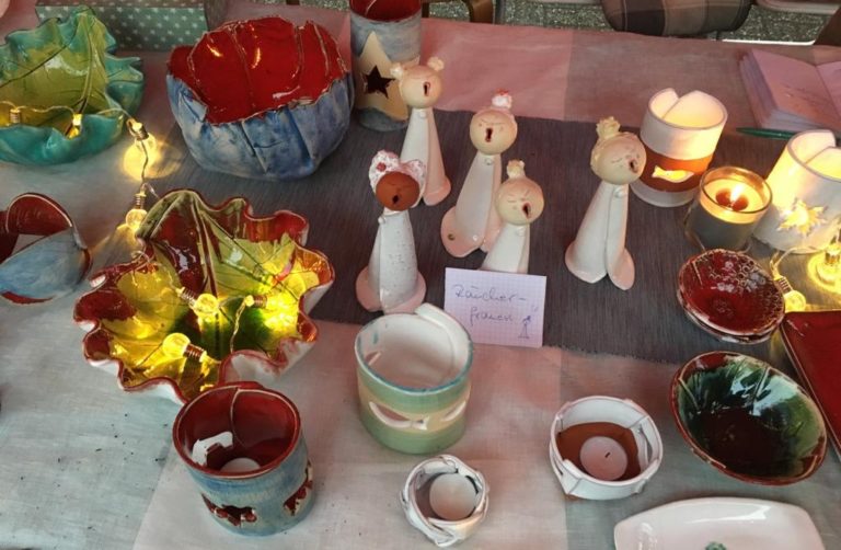 Basdorfer Weihnachtsmarkt Keramik - Sabine Borns